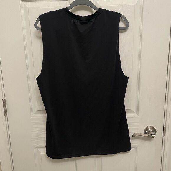 Gymshark Arrival Mens Oversized Black Sleeveless Tank Shirt Size. XL - Picture 4 of 5